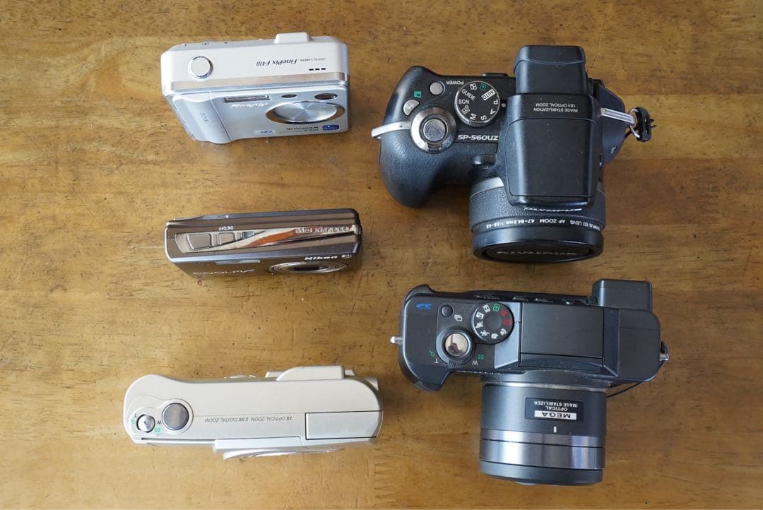 デジカメ 5台 ジャンクセット