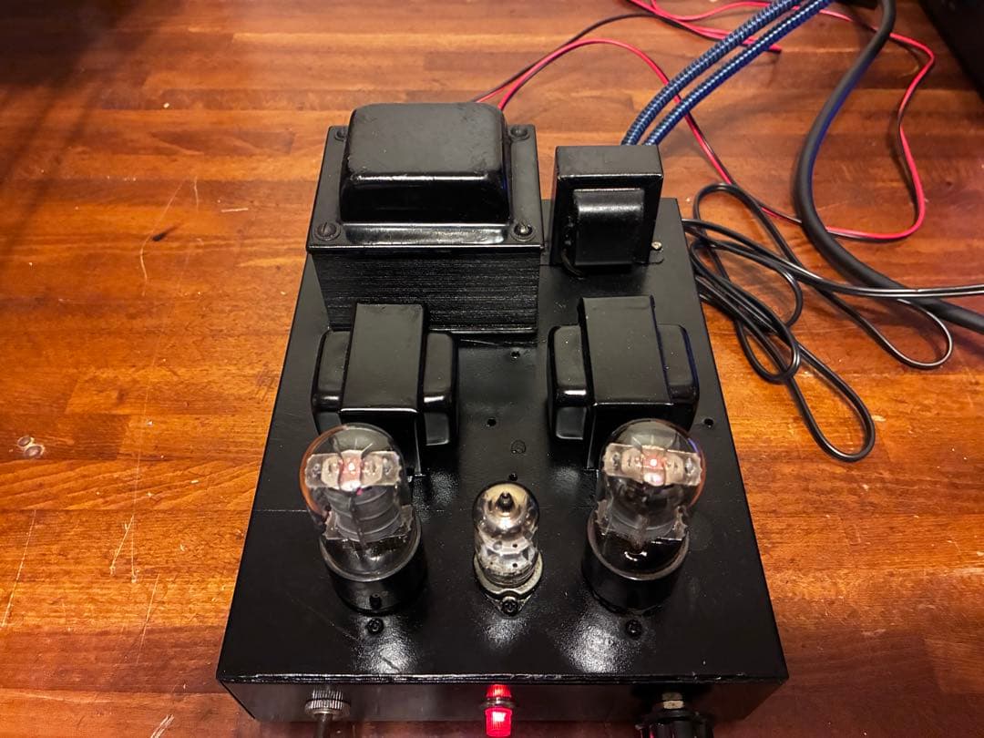 6V6 シングルアンプ 真空管アンプ マツダ（東芝製）