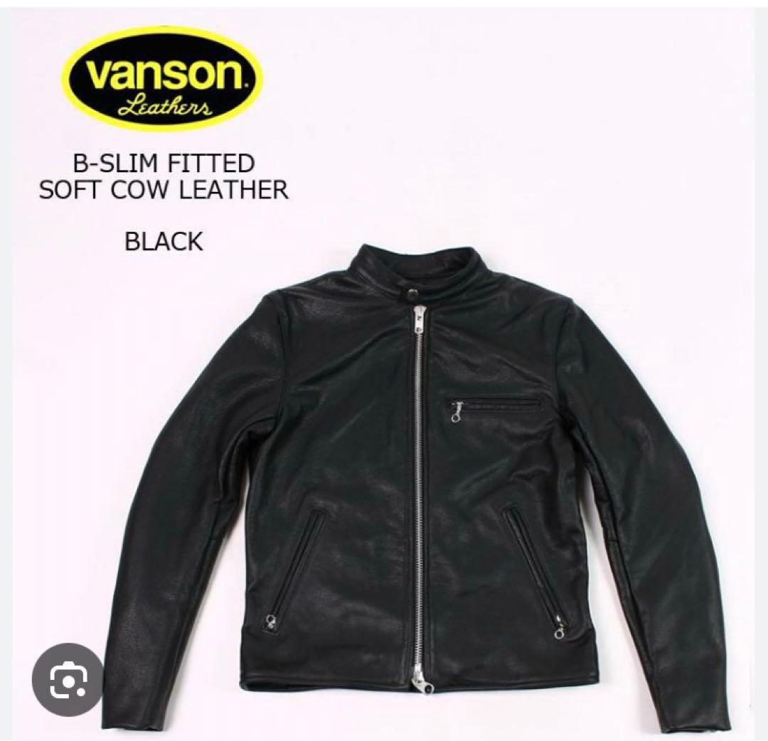 バンソン vanson Explorer別注 シングルライダースB 38