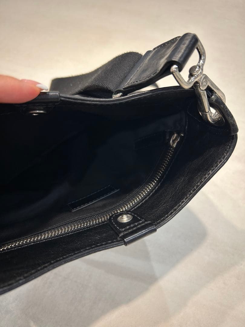 ダニエル&ボブ ブラックショルダーバッグ