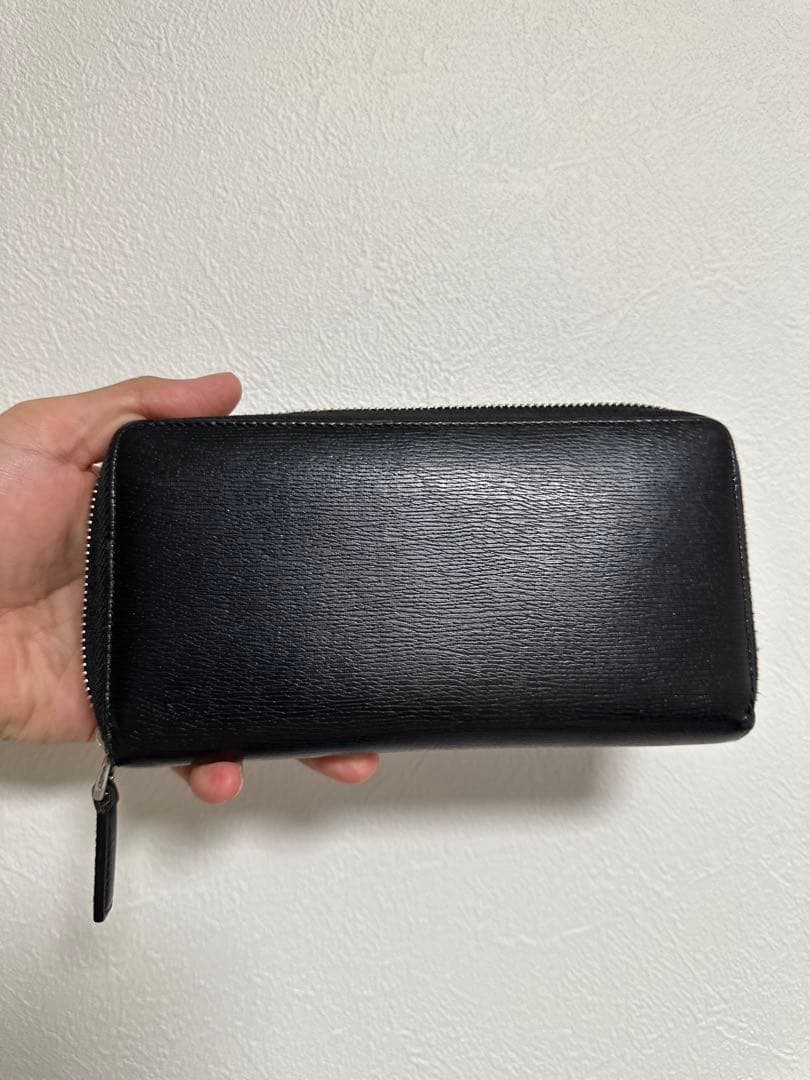 GUCCI（グッチ）長財布 ラウンドファスナー ブラック