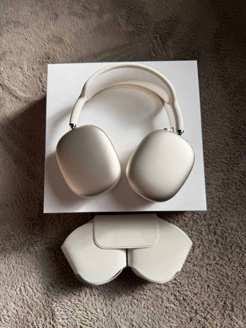 【美品】Apple AirPods Max スターライト