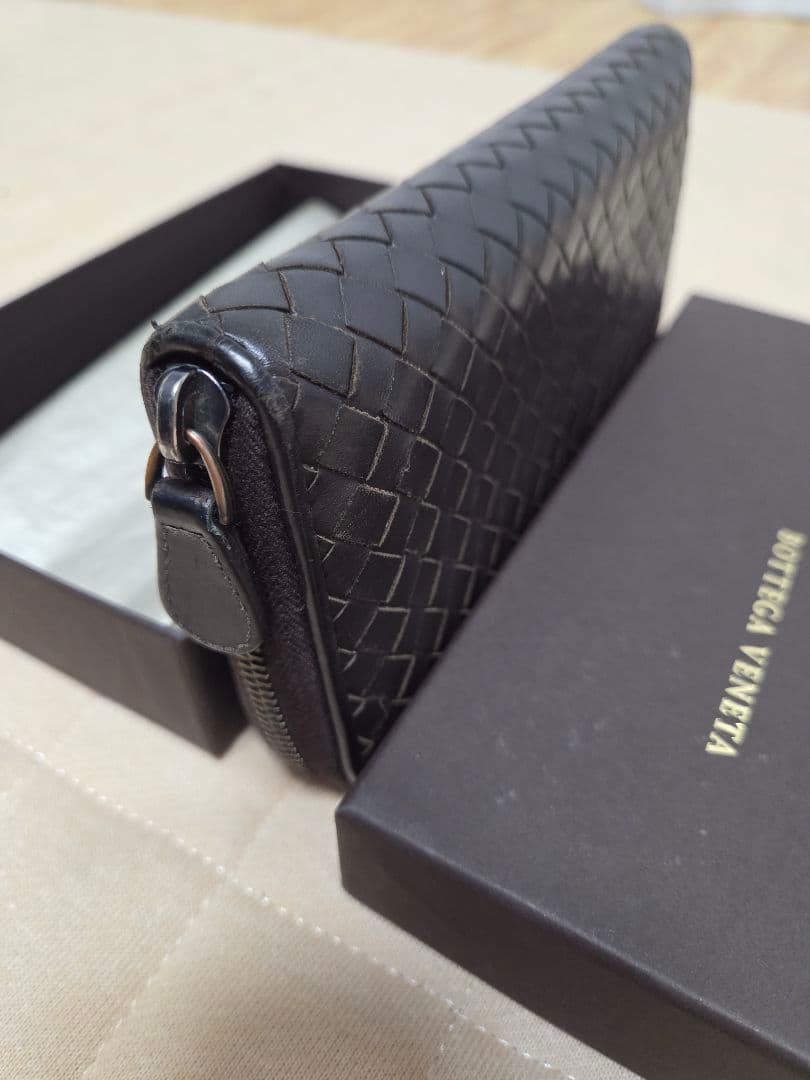 BOTTEGA VENETA 茶色 長財布