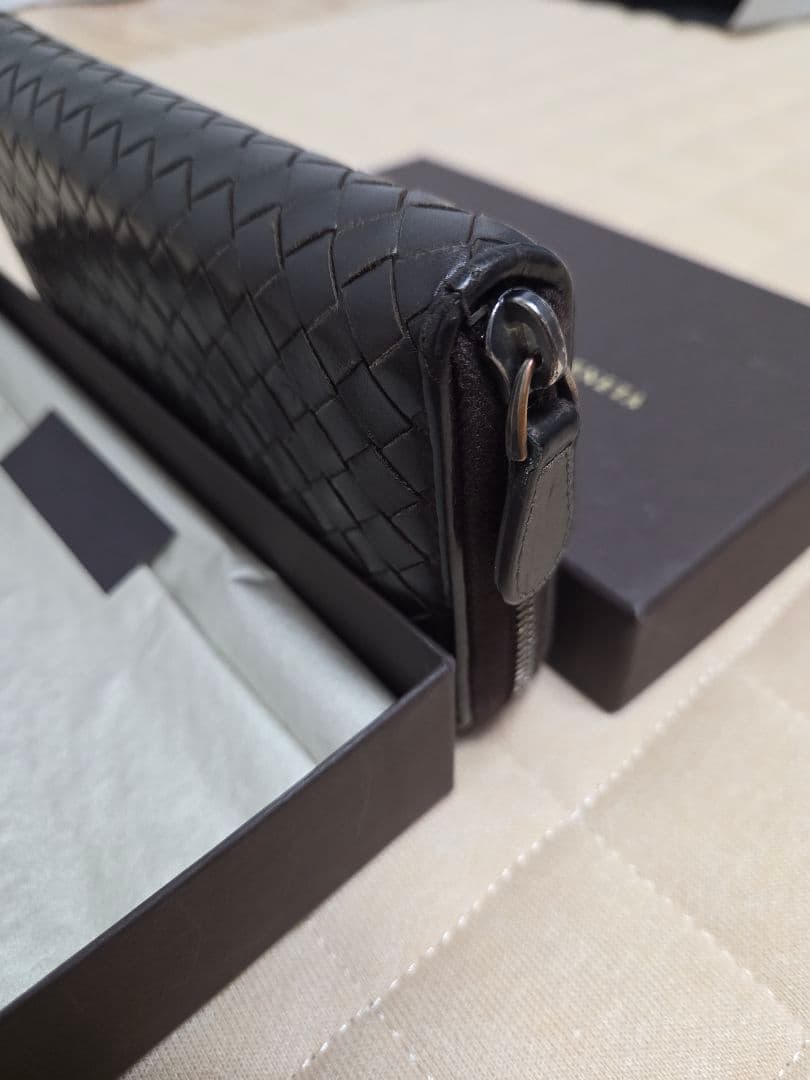 BOTTEGA VENETA 茶色 長財布