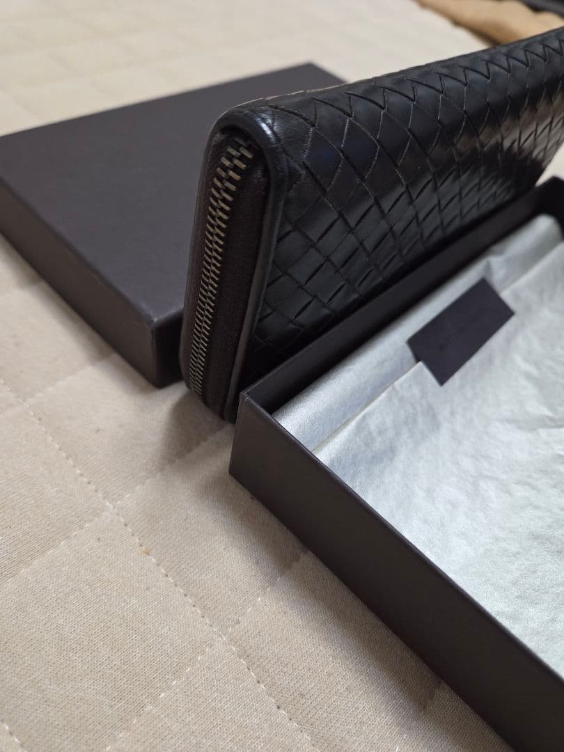 BOTTEGA VENETA 茶色 長財布
