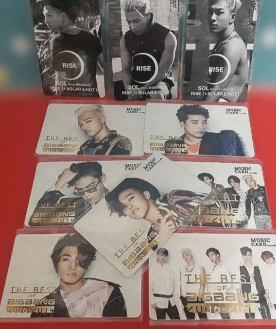 BIGBANG MUSIC CARD 10枚セット