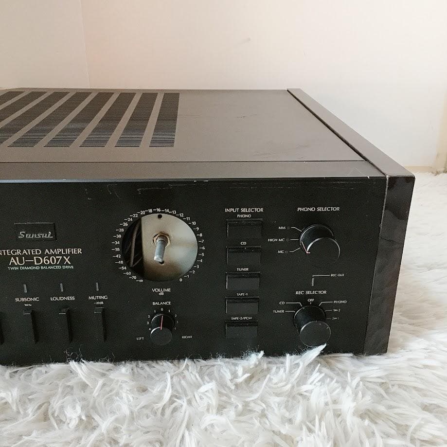 SANSUI AU-D607X プリメインアンプ INTEGRATED サンスイ