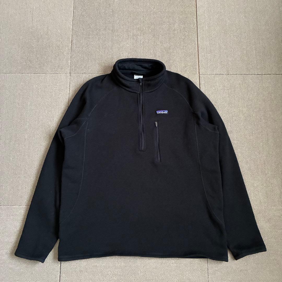 Patagonia ベターセーター ハーフジップ フリース XL 黒