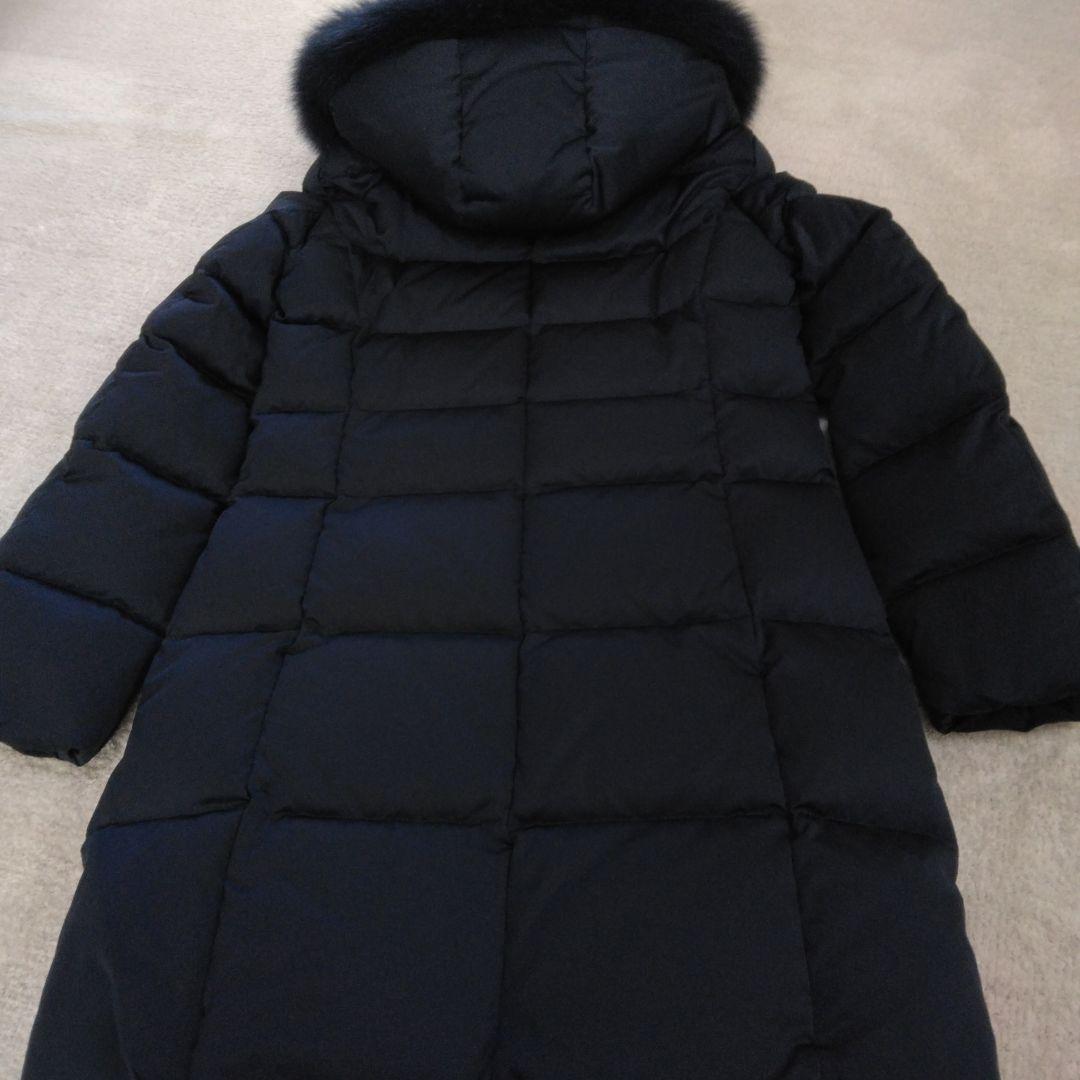 新品タグ付き　INDIVI　サイズ38　ダウンコート　ネイビー