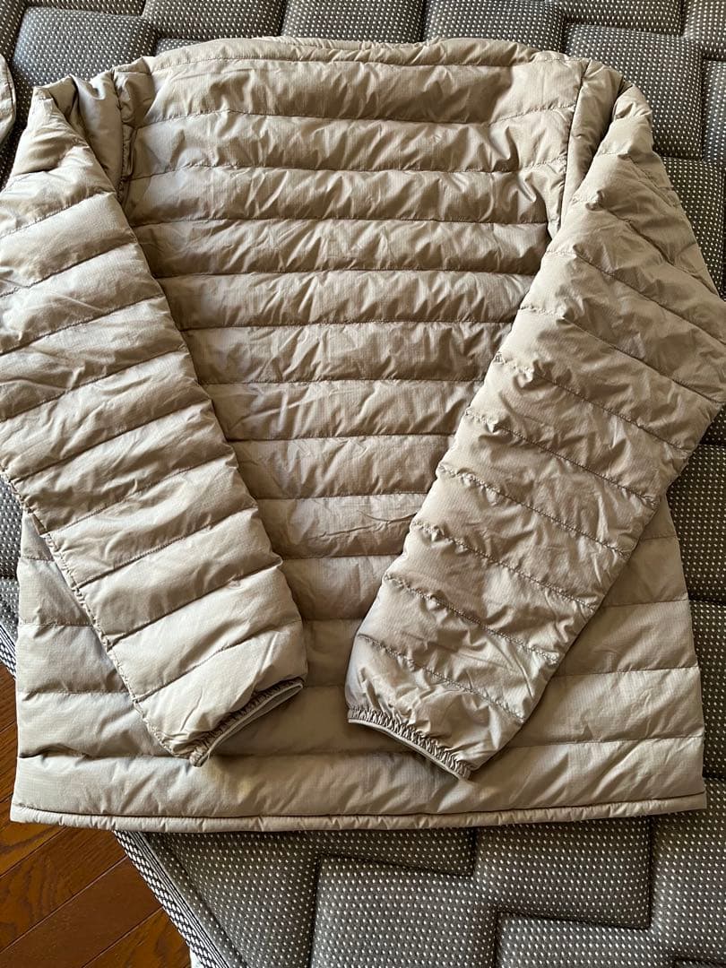 美品　ビームス別注　モンベル　スペリオダウンラウンドネック　XS M〜L