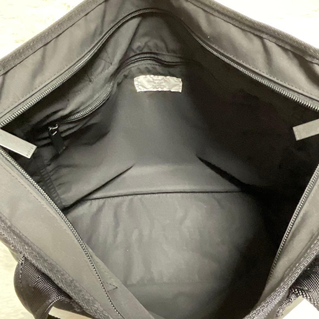希少✨PORTER トートバッグ 黒 FRAME A4収納