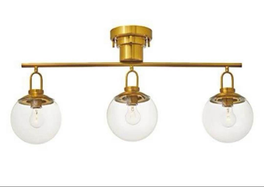 ⭐︎Ullica ウリカ シーリングライト ゴールド