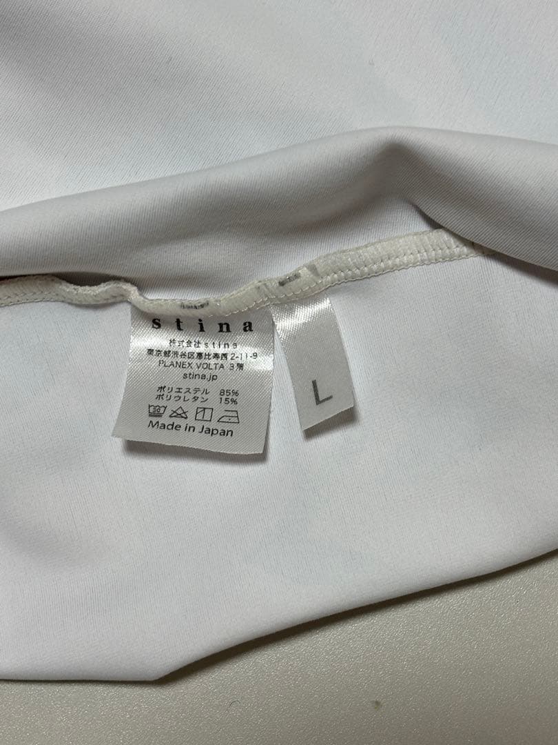 stina 花柄バレエレオタード 長袖 L