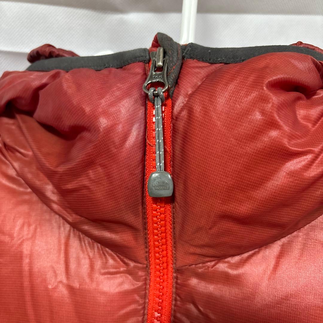 ス*マ様 THE NORTH FACE フード付きダウンジャケット ヌプシ レッ
