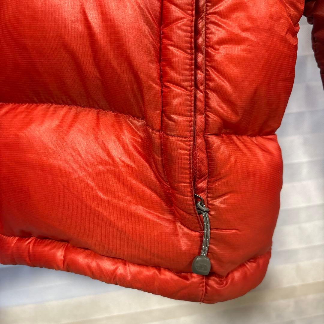 ス*マ様 THE NORTH FACE フード付きダウンジャケット ヌプシ レッ