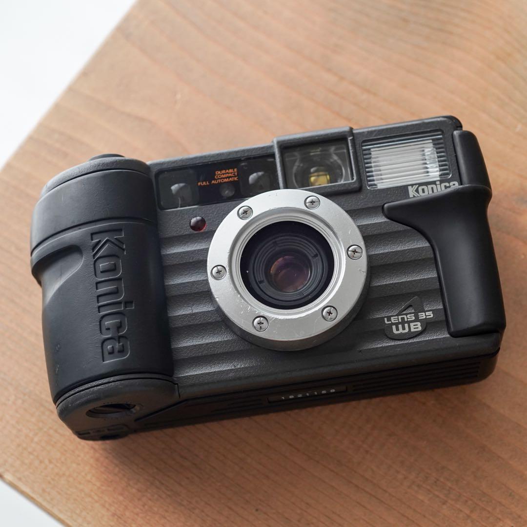 【撮影・OH済み】Konica Lens 35WB コンパクトフィルムカメラ　③