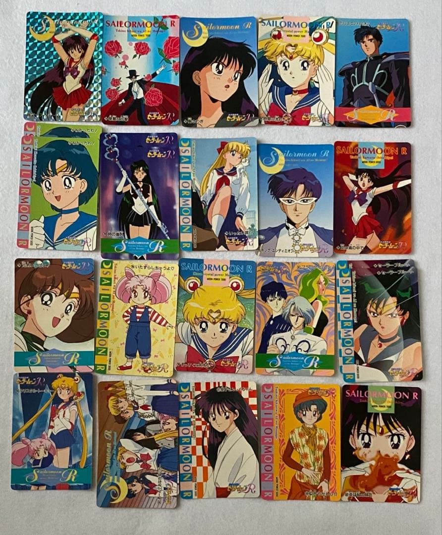 セーラームーンR PPカード　part3.5？〜７　156枚セット　美少女戦士