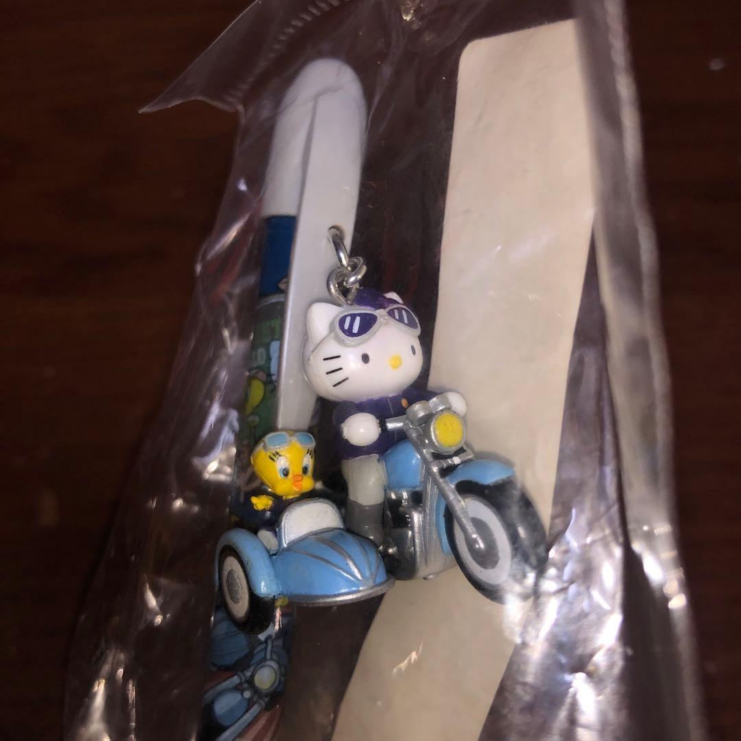 公*o様 トゥイーティー ハローキティ ボールペン バイク　サイドカー