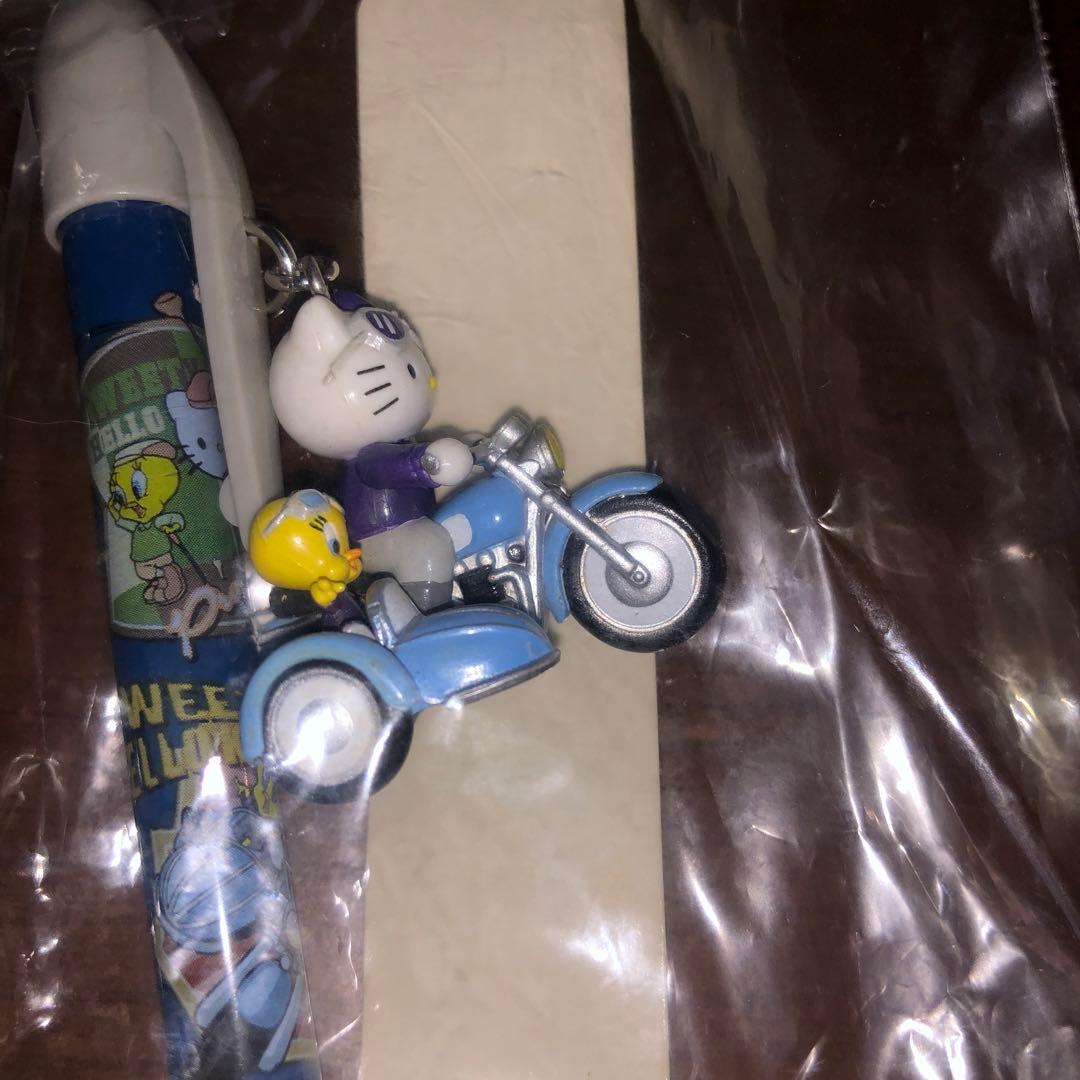 公*o様 トゥイーティー ハローキティ ボールペン バイク　サイドカー
