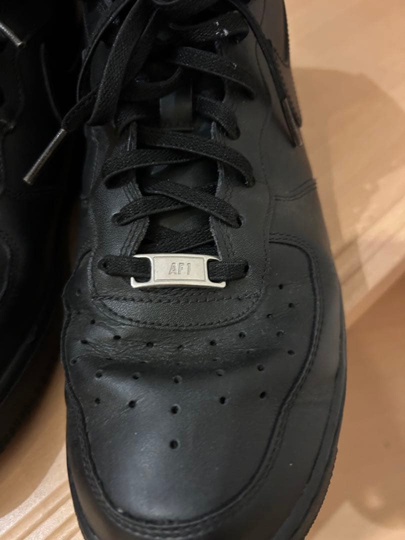 極美品‼️NIKE AIR FORCE 1 MID '07 \"All Black\"