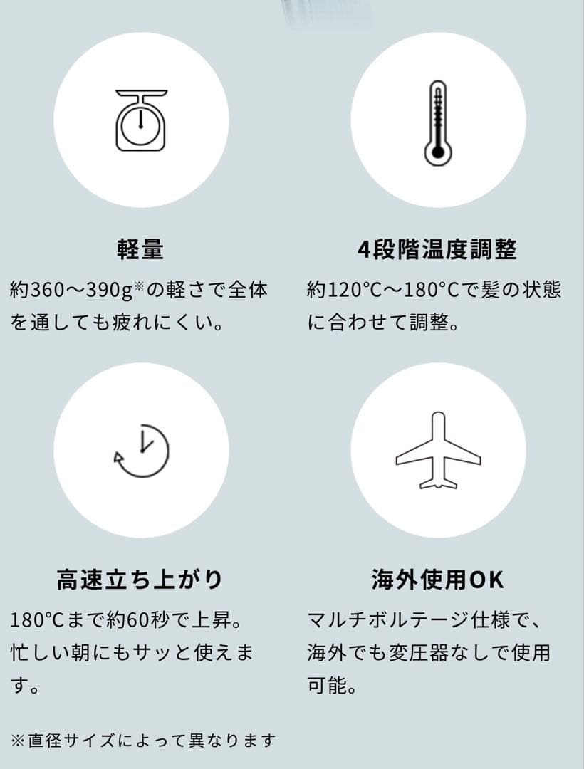 【美品】ReFa リファカールアイロン プロ　19ミリ　 ブラック