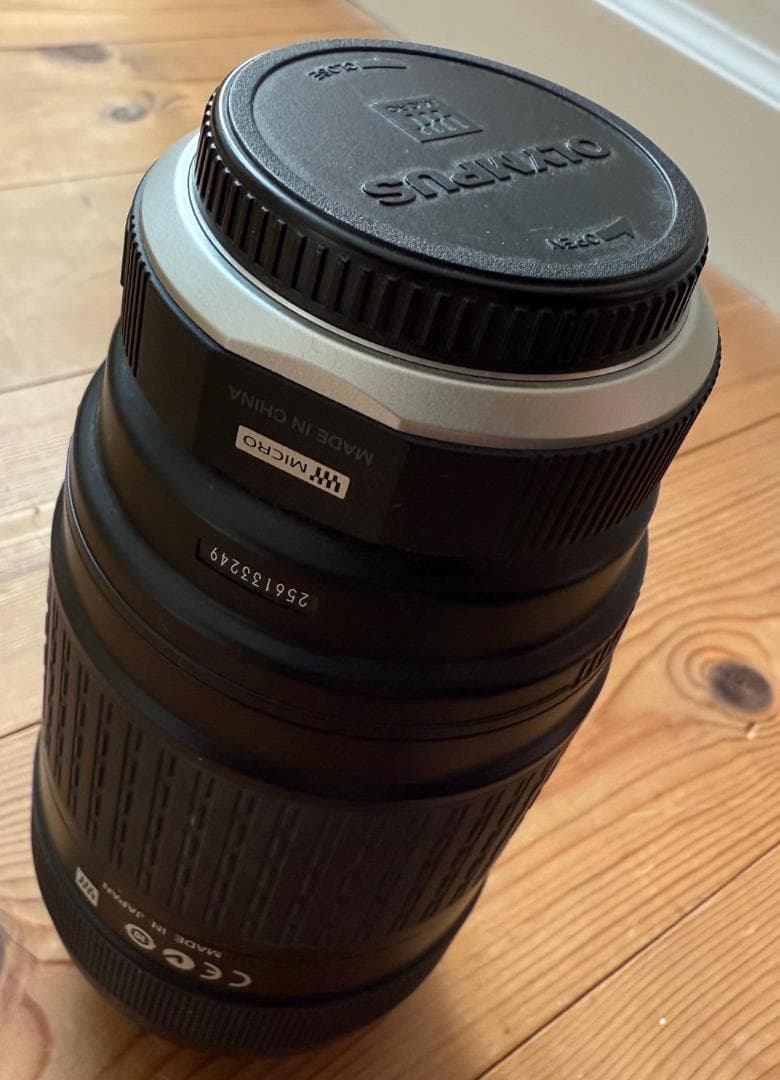 オリンパスZUIKO DIGITAL ED 70-300mm＋アダプター＋フード