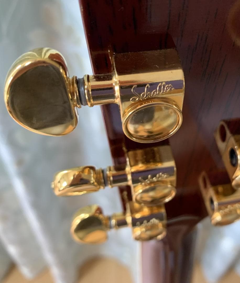 【9月30日迄】 Yamaki オール単板 YW-80 シャーラー製ゴールドペグ