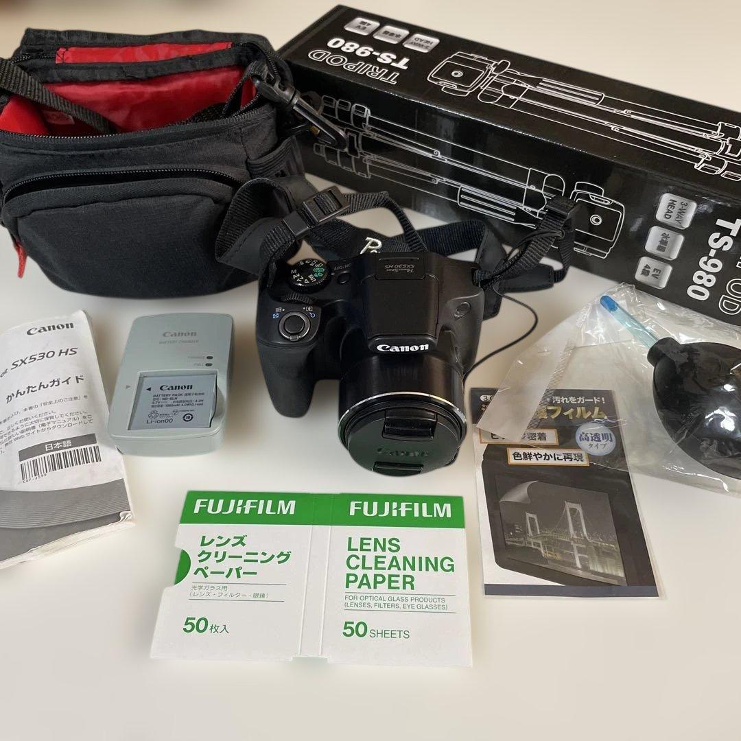 Canon PowerShot SX530 HS + 三脚 + 付属品
