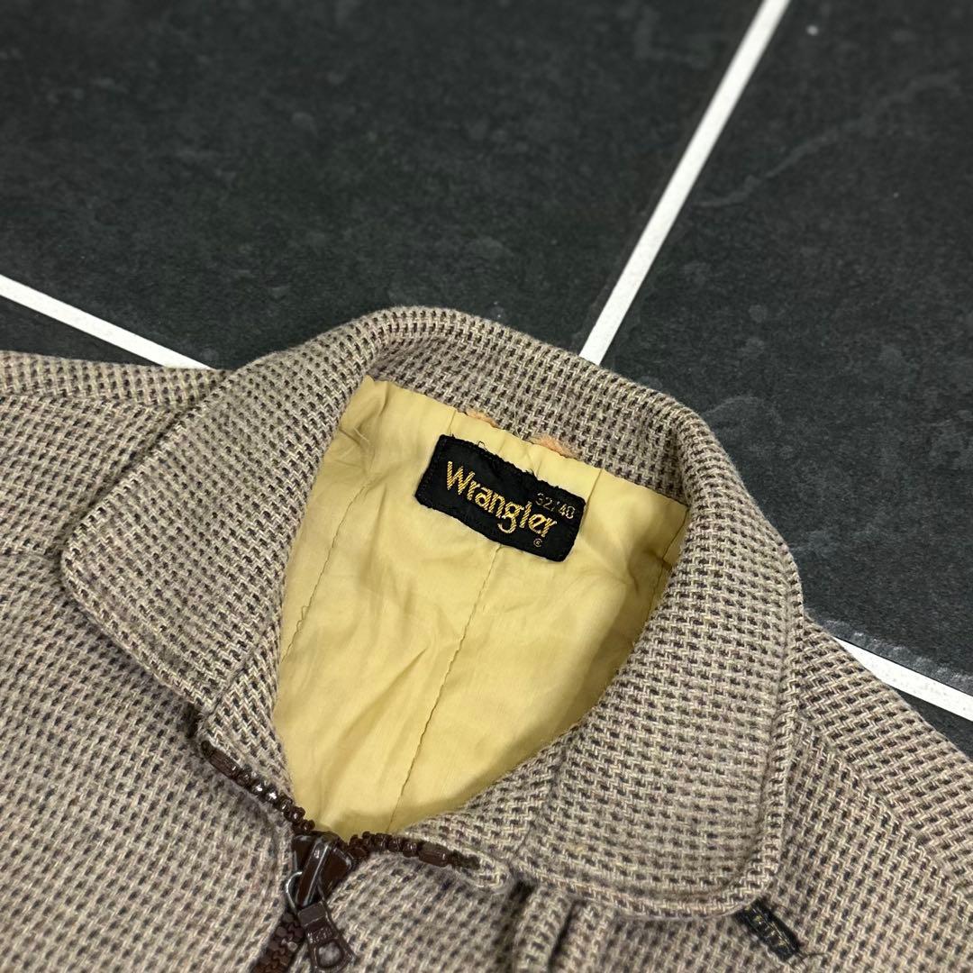 70s Wrangler 【ユーロ　riri　ハリントンジャケット　希少】