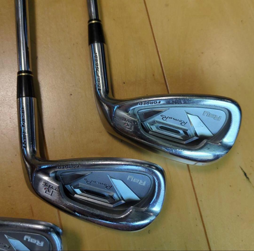 RomaRo(ロマロ)Ray TYPE-R+ アイアン 2020 4本セット