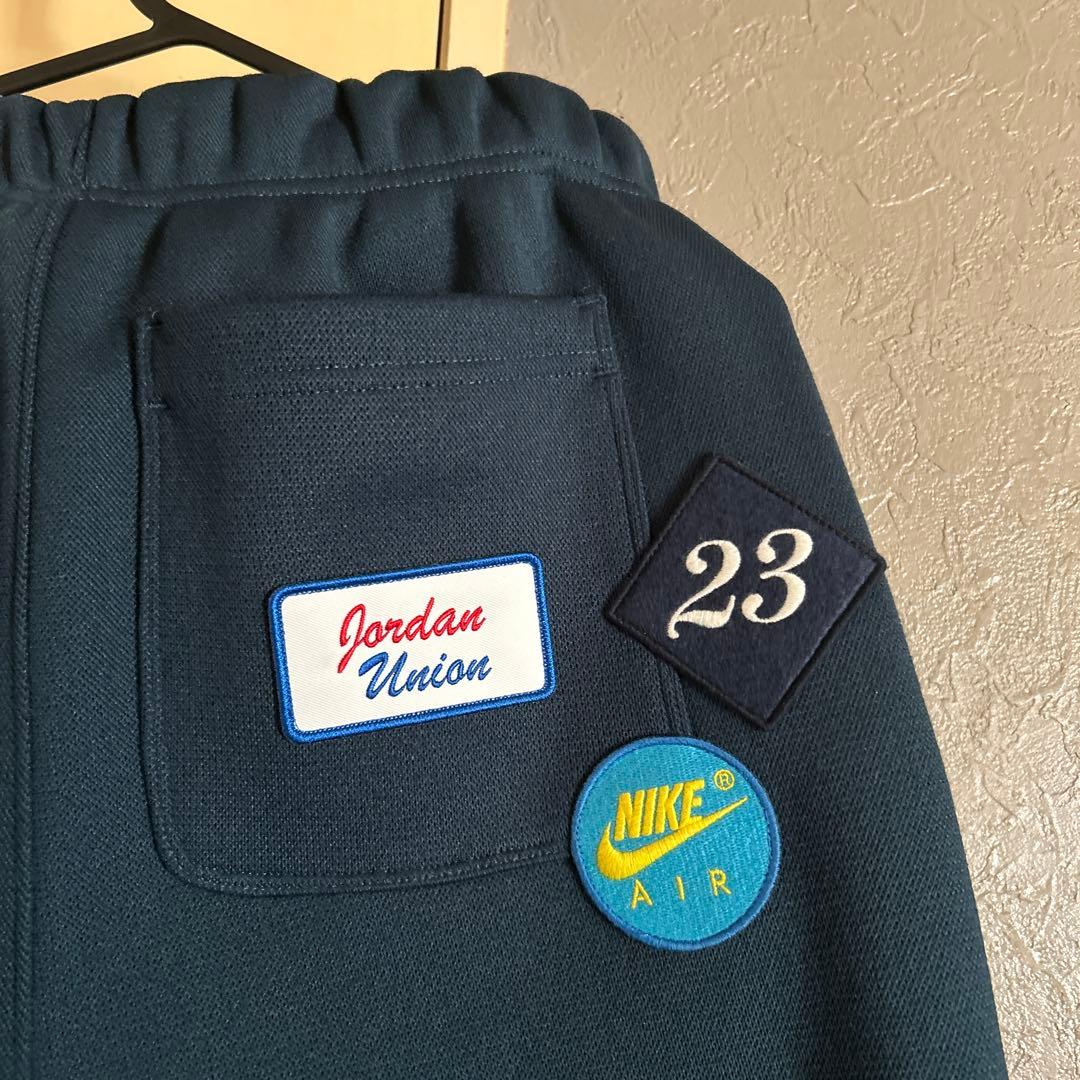 Jordan × Union Leisure Pants navy 野村訓市着