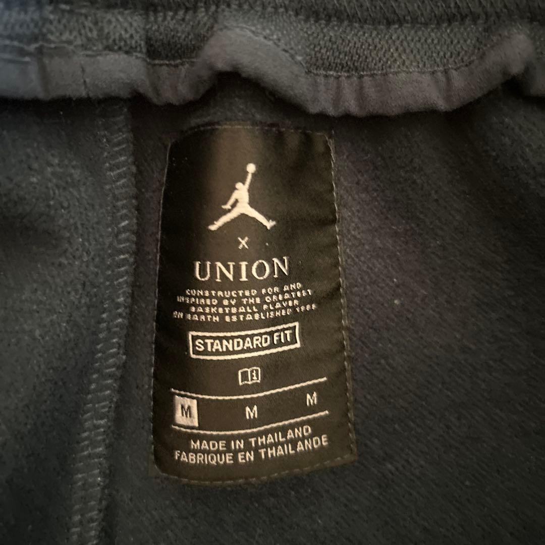 Jordan × Union Leisure Pants navy 野村訓市着