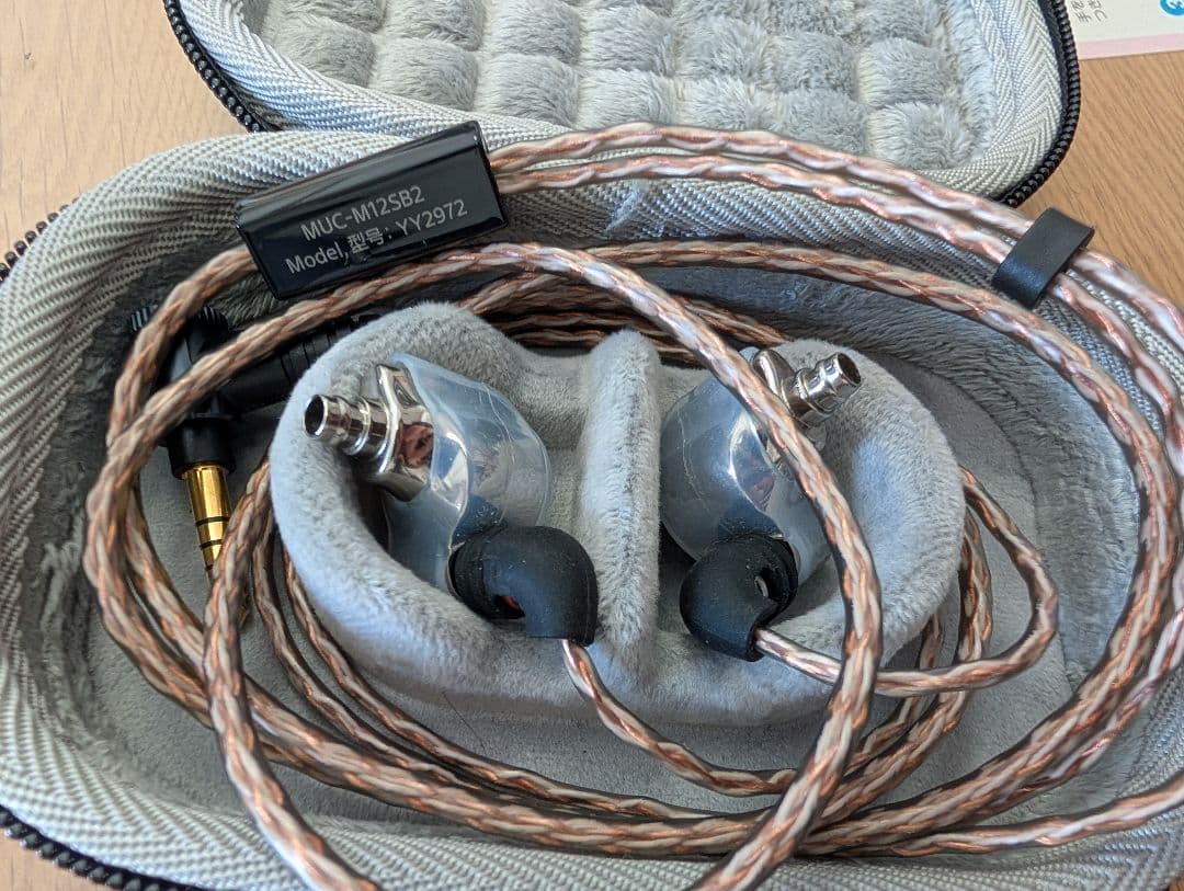 SONY IER-Z1R MUC-M12SB2 キンバーケーブル　ケース付き