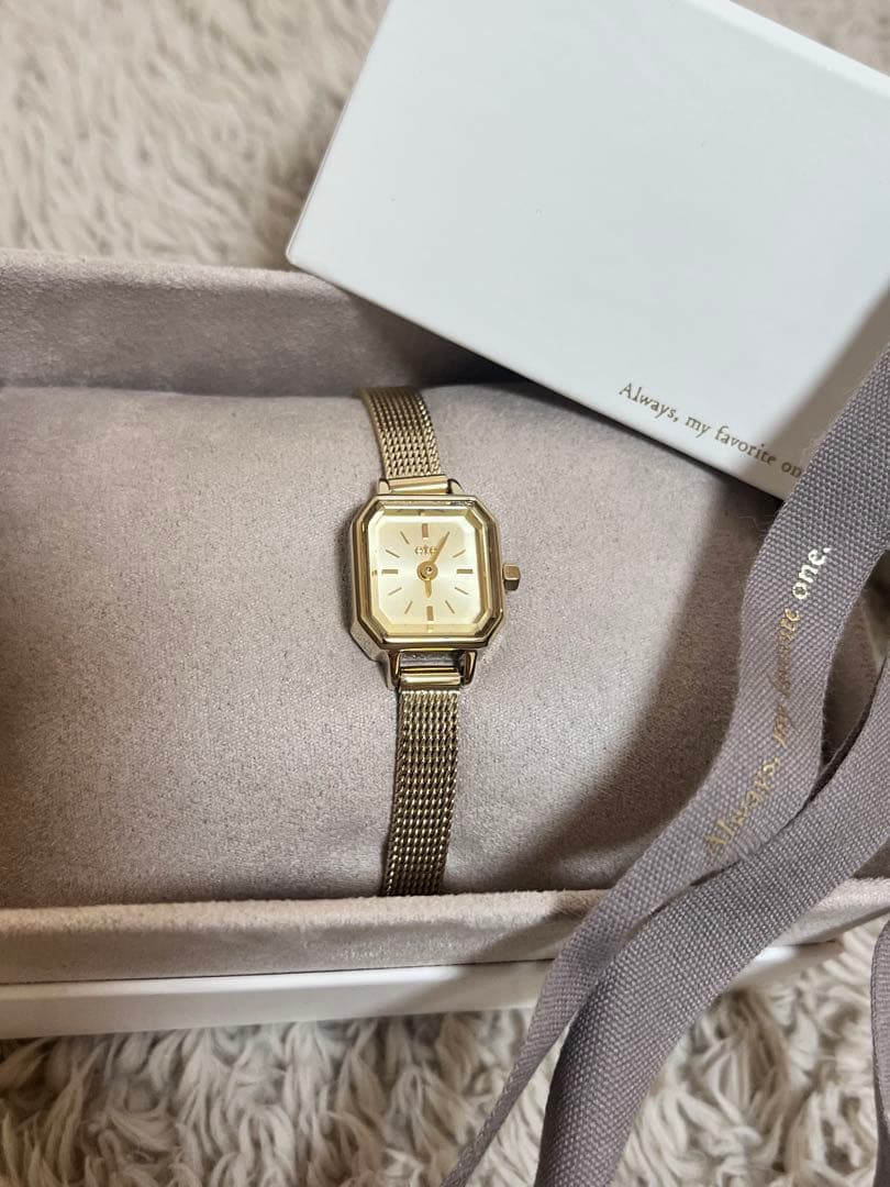 ete ウォッチ オクタゴンフェイス ダイヤモンド