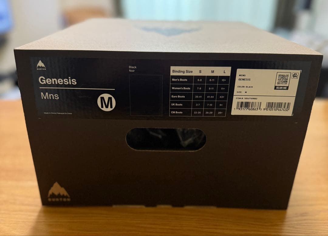 Burton GENESIS Reflex M 23-24 ブラック