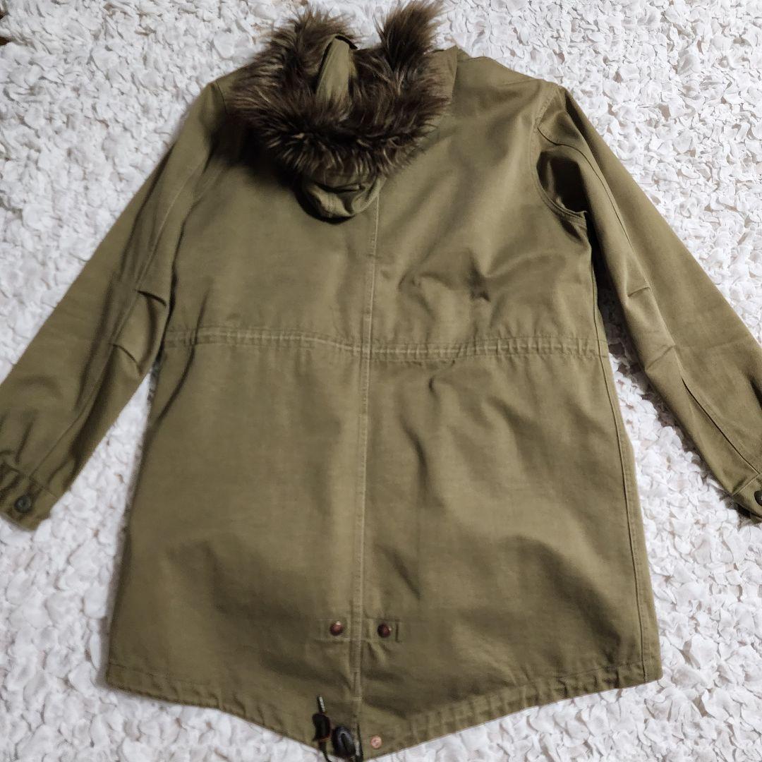 Viフレッドペリー ボアライナー付き モッズコート フィッシュテイル