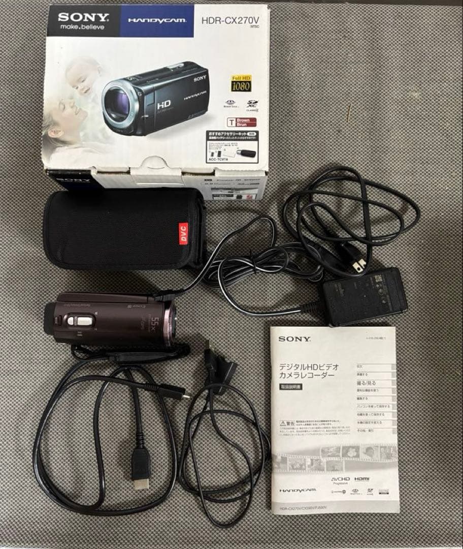 Sony ソニー　HDR-CX270V ビデオカメラ
