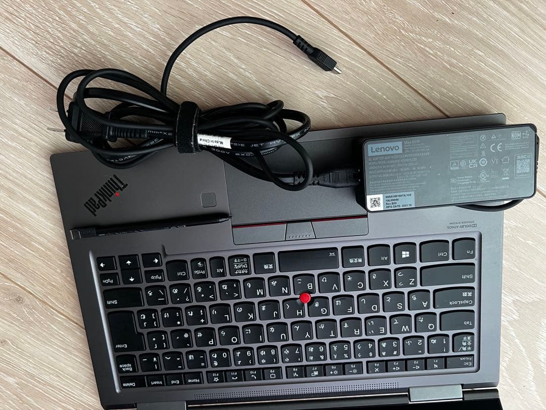 【美品】即使用可ThinkPad X1 Yoga Gen5 タッチペン指紋