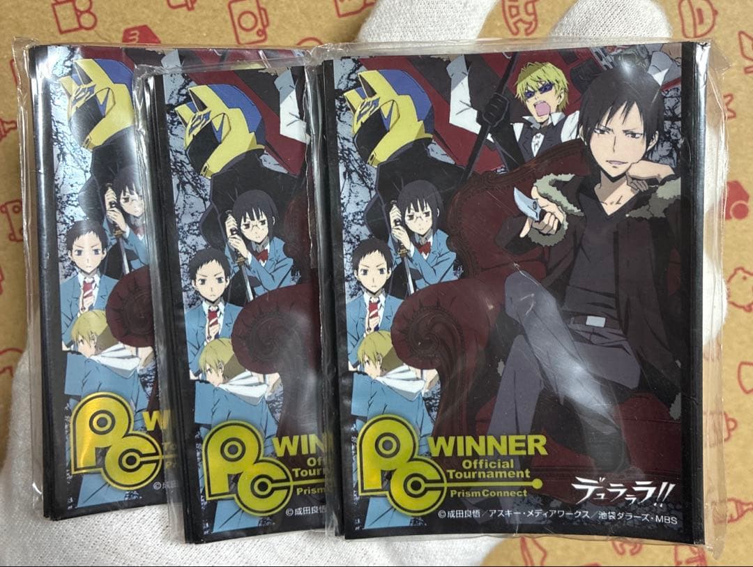 デュラララ!!　スリーブ　3パック　未開封