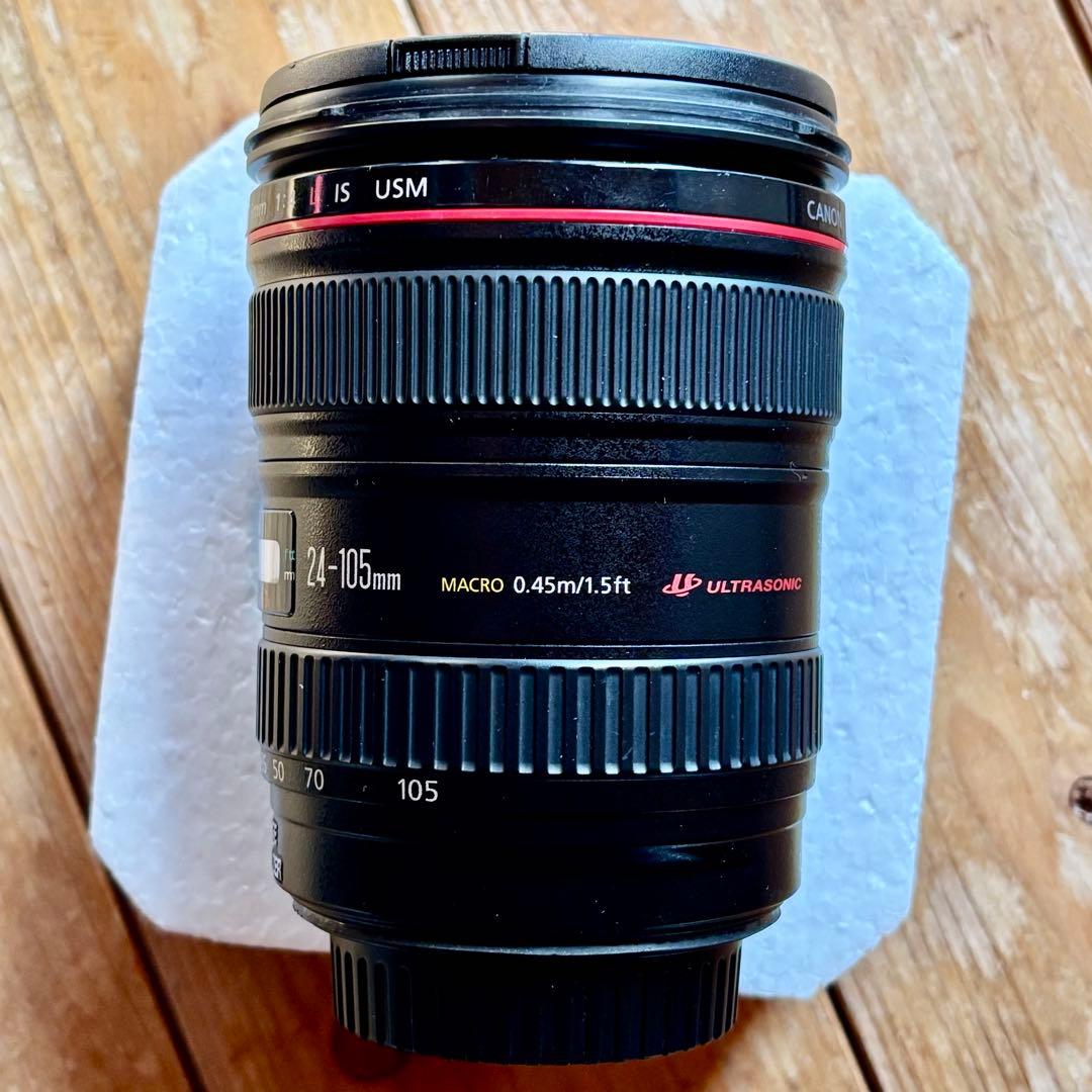 Canon EF 24-105mm F4L IS USM レンズ フード付