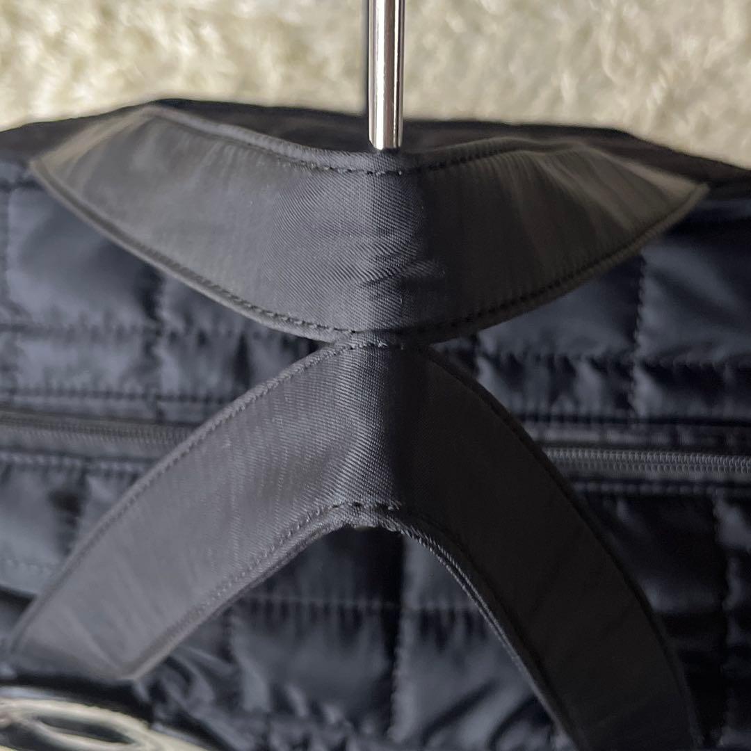 マリークワント キルティング ボストンバッグ 2wayショルダー ポーチセット