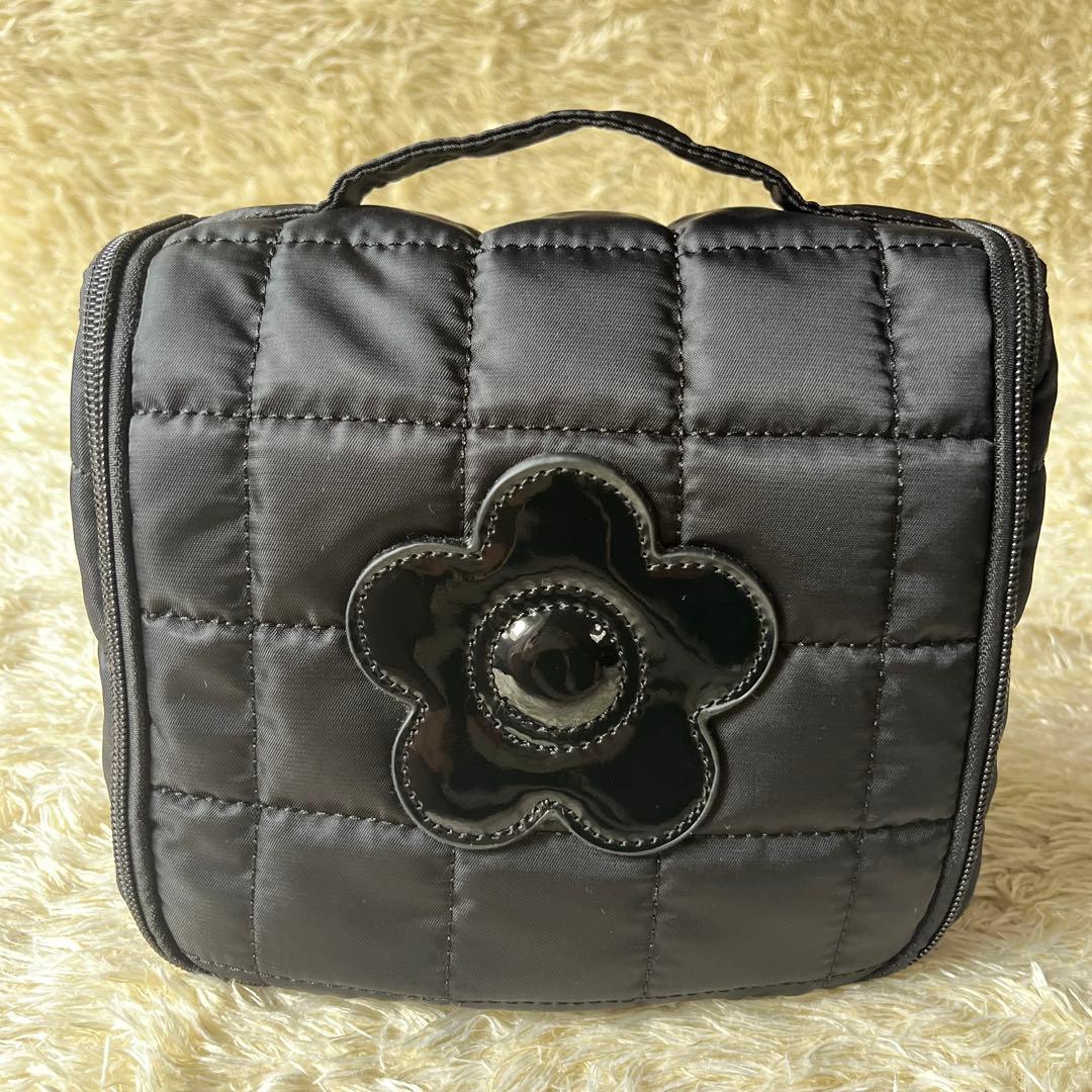 マリークワント キルティング ボストンバッグ 2wayショルダー ポーチセット