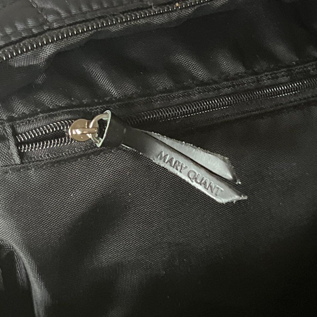 マリークワント キルティング ボストンバッグ 2wayショルダー ポーチセット