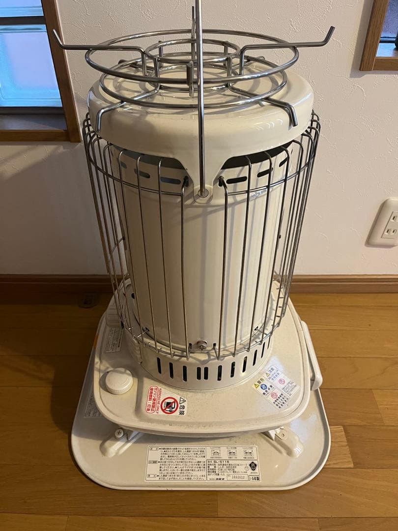 CORONA 石油ファンヒーター ホワイトSL-5116