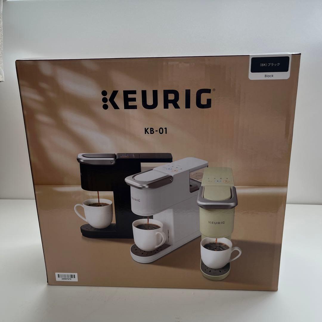 Keurig コーヒーメーカー 黒　⭐️Ｋカップ33個付き
