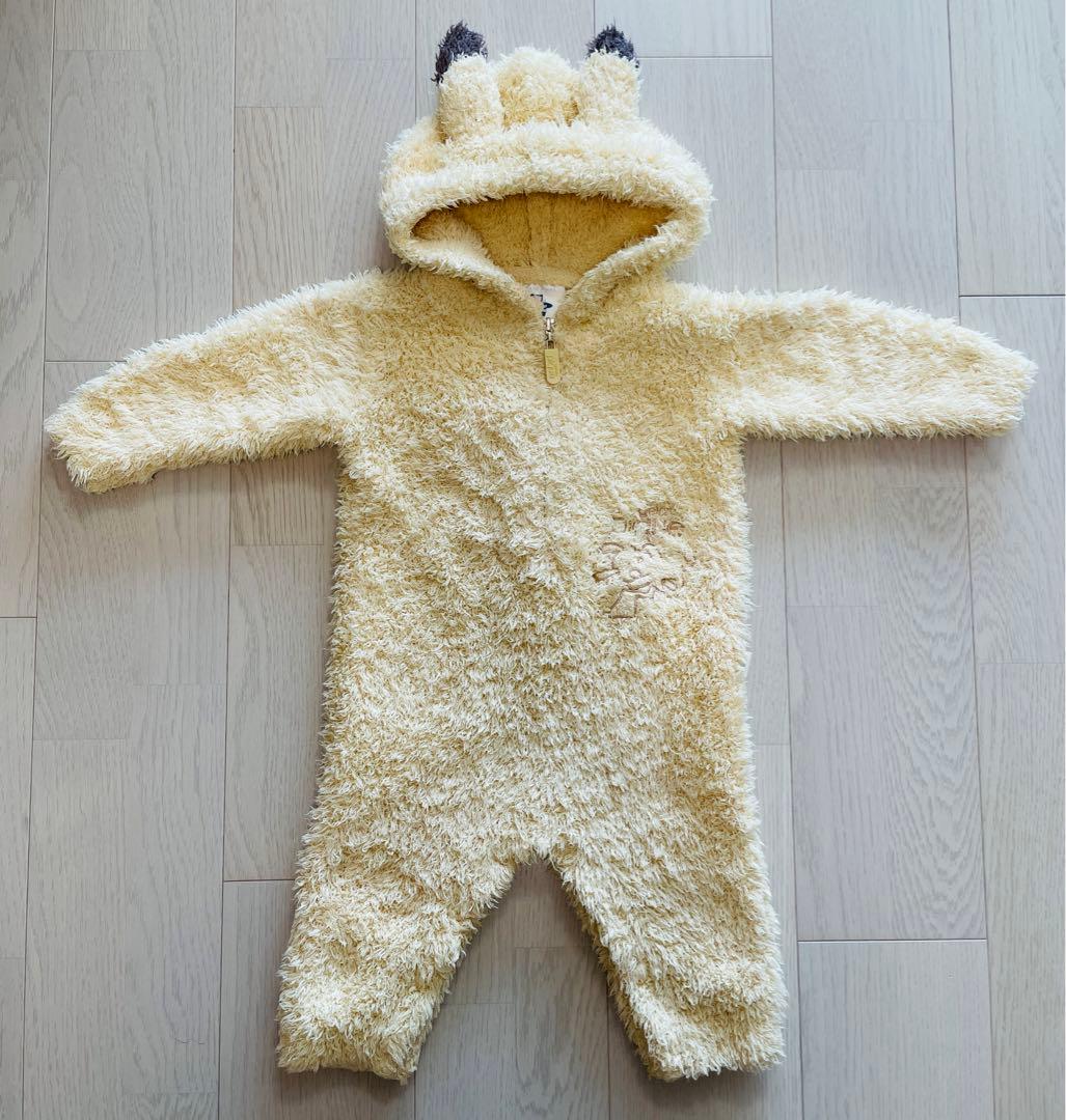 【美品】ジェラートピケ ベビー ロンパース ピカチュウ 80-90サイズ