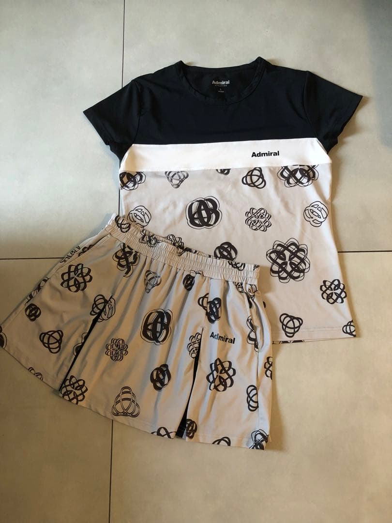 Admiral テニスウェア 上下セットlサイズ