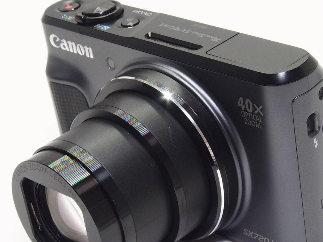■ほぼ新品■ Canon Powershot SX720HS ブラック 使用感無