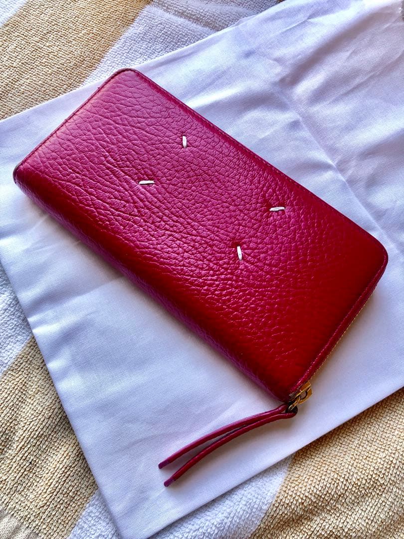 Maison Margiela 長財布 ピンク