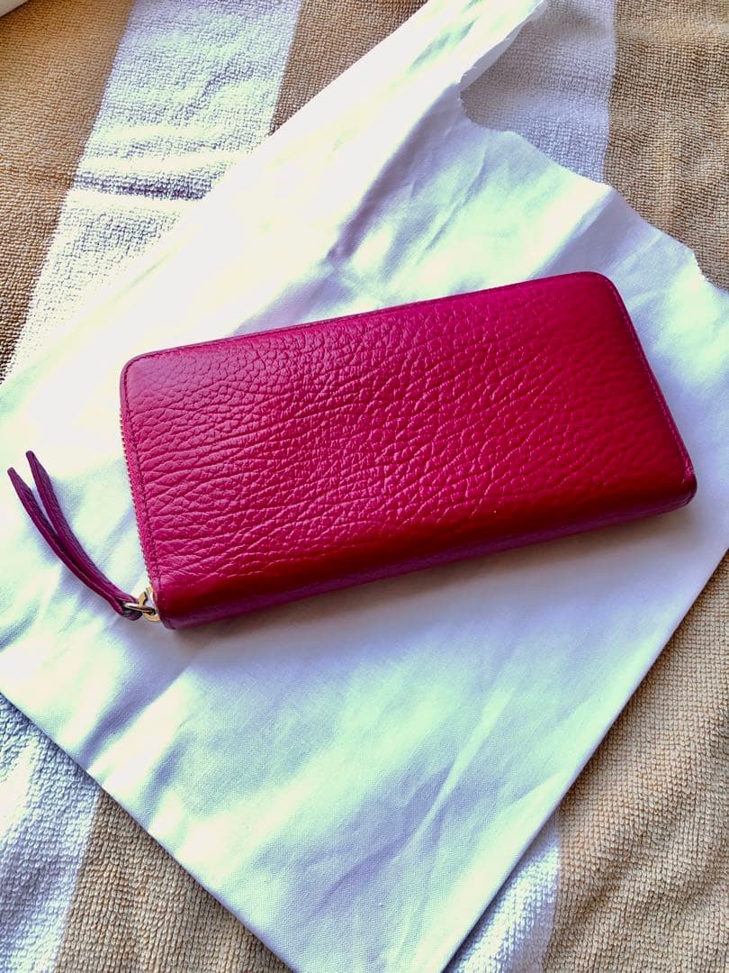 Maison Margiela 長財布 ピンク